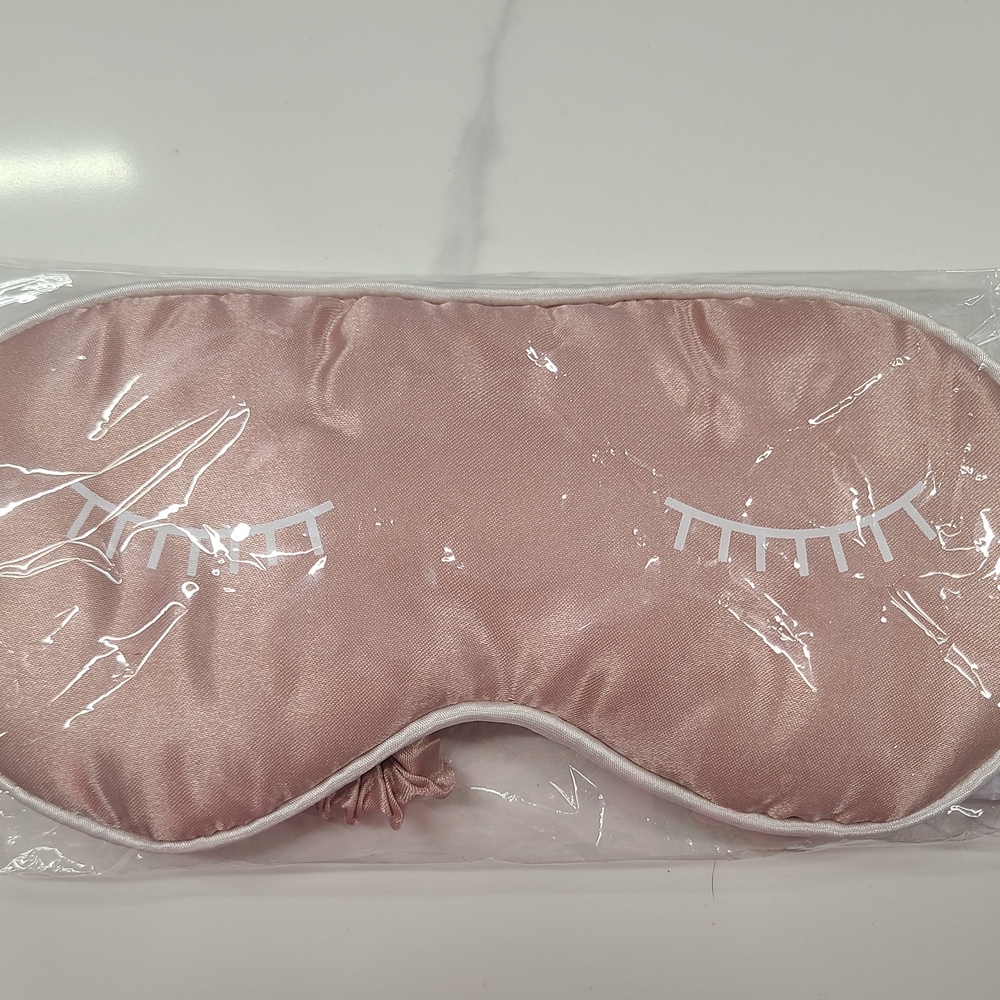 Silk Pink Sleep Mask